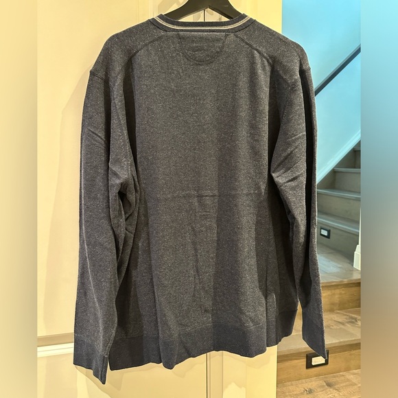 Raffi Men’s Navy Cardigan - 100% Cotton NWT - XL - Picture 4 of 7